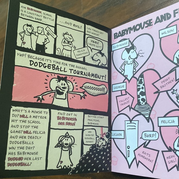 6 Babymouse Graphic Novels Books 1-2 & 5-8 - Picture 13 of 13
